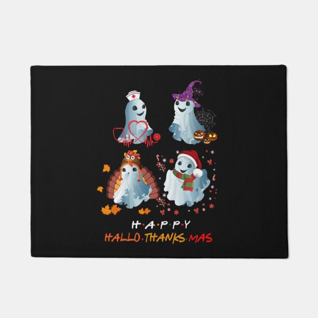 Nurse Hallo-thamks-mas Classic Shirts Doormat (Front)