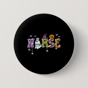 Nurse Halloween Costume Nursing Costume Scrub Top 6 Cm Round Badge