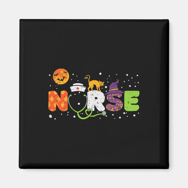 Nurse Halloween Costume Stethoscope Heartbeat Pump Magnet (Front)