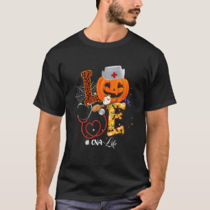 Nurse Halloween Costumes For Women Wth Love CNA Li T-Shirt