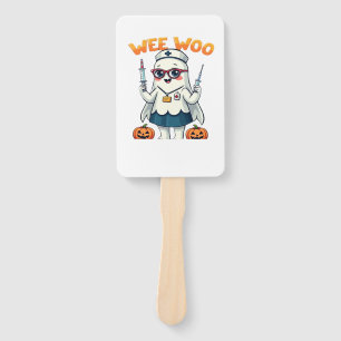Nurse Halloween ready Classic T-Shirt Hand Fan