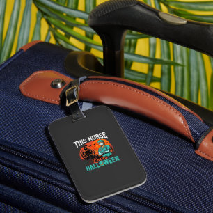 Nurse Halloween Spooky Healthcare Design_1 Luggage Tag