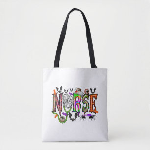 Nurse Halloween Tote Bag