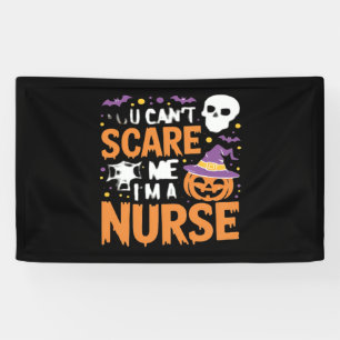 Nurse Halloween Witch Funny Nursing Essential T-Sh Banner