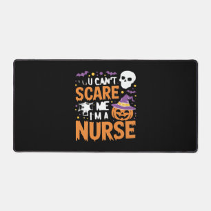Nurse Halloween Witch Funny Nursing Essential T-Sh Desk Mat