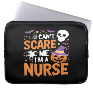 Nurse Halloween Witch Funny Nursing Essential T-Sh Laptop Sleeve