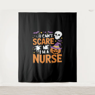 Nurse Halloween Witch Funny Nursing Essential T-Sh Tapestry