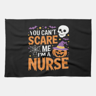Nurse Halloween Witch Funny Nursing Essential T-Sh Tea Towel