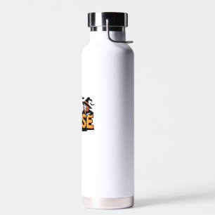 Nurse - Halloween - with ghost, witch, and skeleto Water Bottle