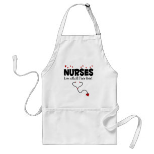 Nurse Heart Gift Standard Apron