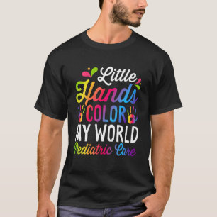 Nurse Hospital - Little Hands Color My World Pedia T-Shirt