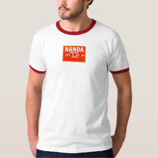 Nurse Humour: NANDA Print Novelty T-Shirt