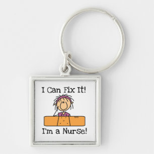 Nurse I Can Fix It T-shirts and Gifts Key Ring
