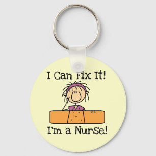 Nurse I Can Fix It T-shirts and Gifts Key Ring