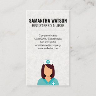 Nurse Icon Business Card