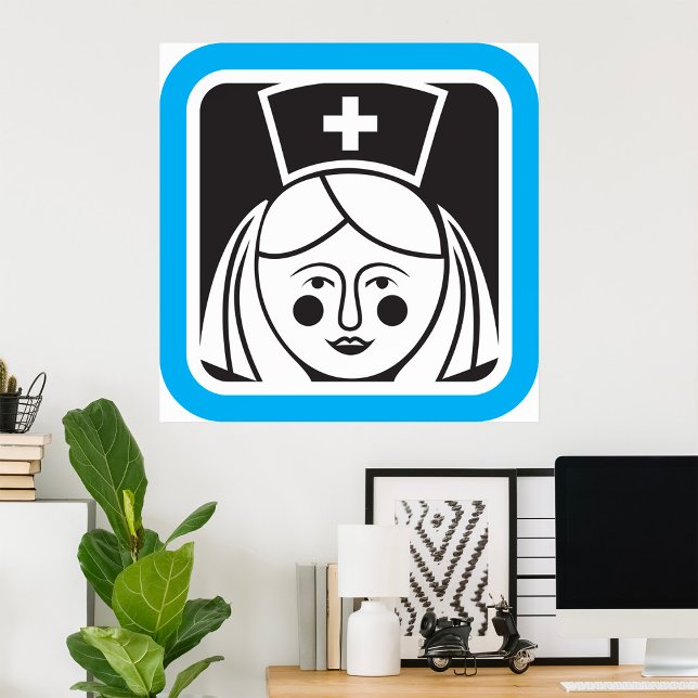 Nurse Icon Poster (Creator Uploaded)