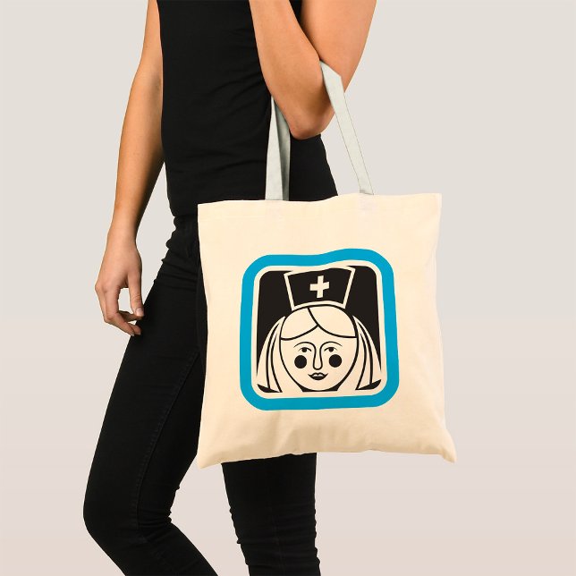 Nurse Icon Tote Bag (Creator Uploaded)
