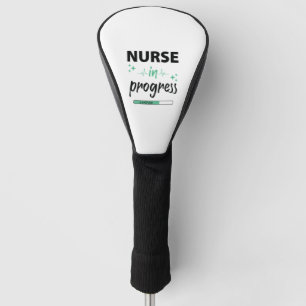 Nurse in Progress Golf Head Cover