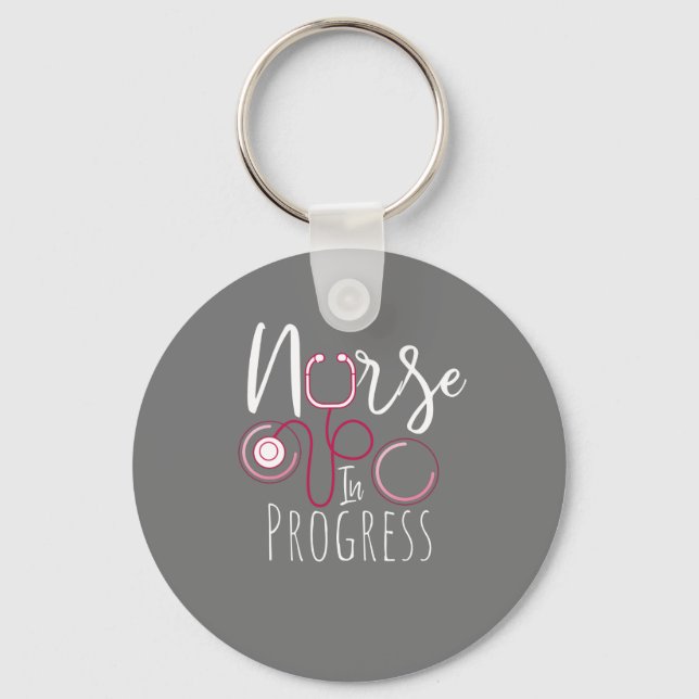 Nurse in progress key ring (Front)