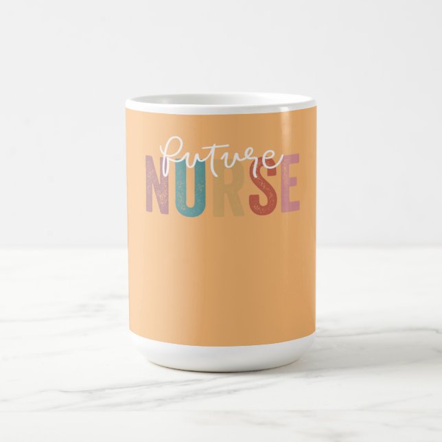 Nurse In Progress Nursing School Student Future Nu Coffee Mug (Center)