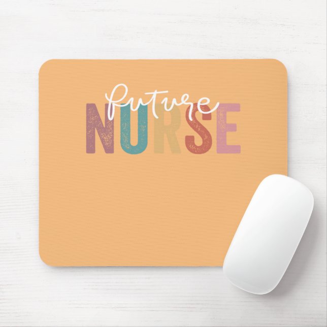 Nurse In Progress Nursing School Student Future Nu Mouse Mat (With Mouse)