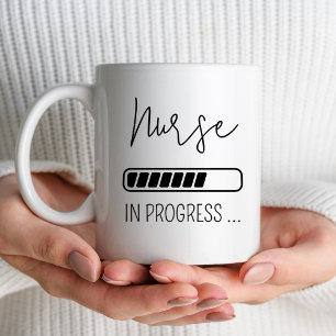 Nurse In Progress Nursing School Student Future RN Coffee Mug