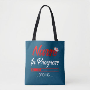 Nurse In Progress Nursing School Student Future Tote Bag