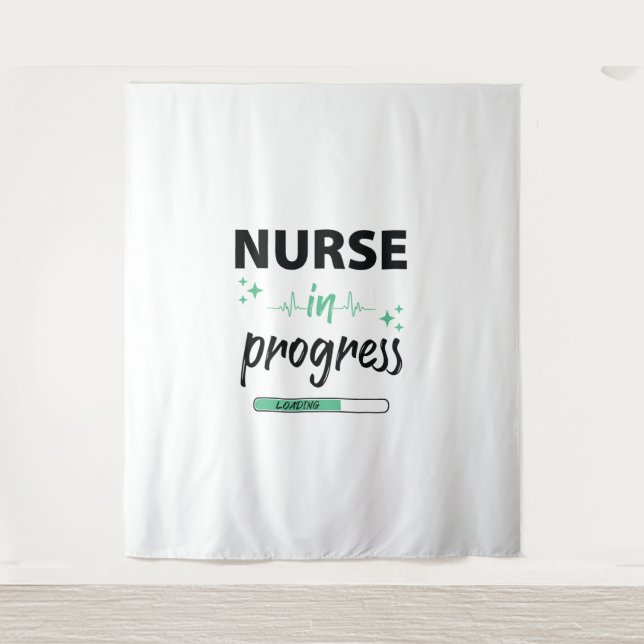 Nurse in Progress  Tapestry (Front)