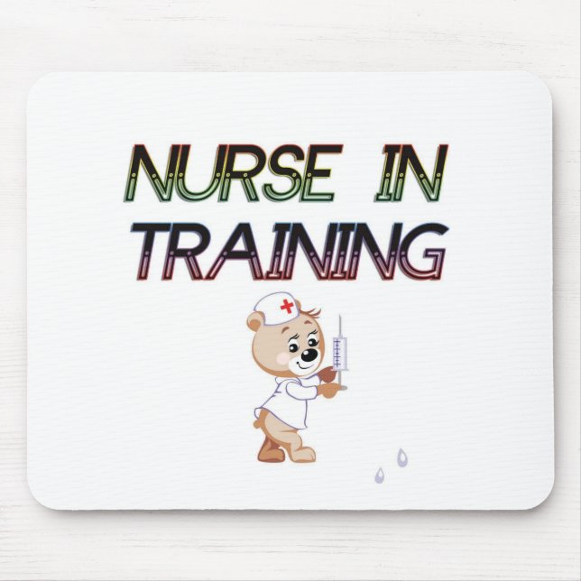 NURSE IN TRAINING MOUSE MAT (Front)
