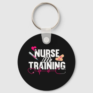 Nurse In Training Nursing Student  Key Ring