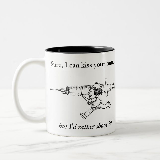 Nurse Injection Mug (Left)