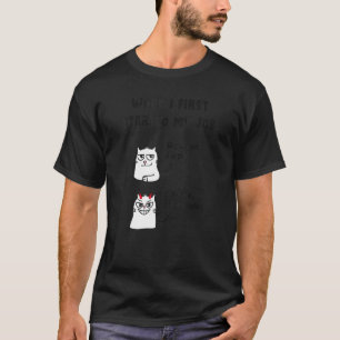 Nurse Job Cat Nurses Week Nursing Nurse T-Shirt