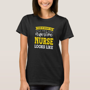 Nurse Job Title Employee Funny Worker Profession N T-Shirt
