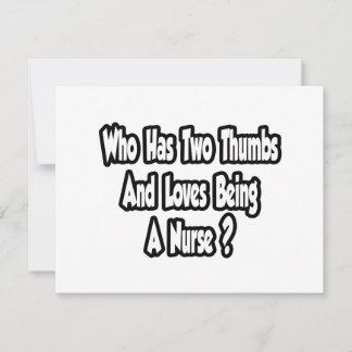 Nurse Joke...Two Thumbs