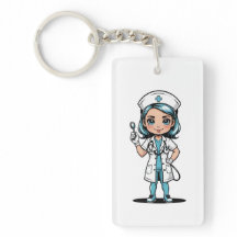 Nurse Keychain Collection - Empowering Nursing Log