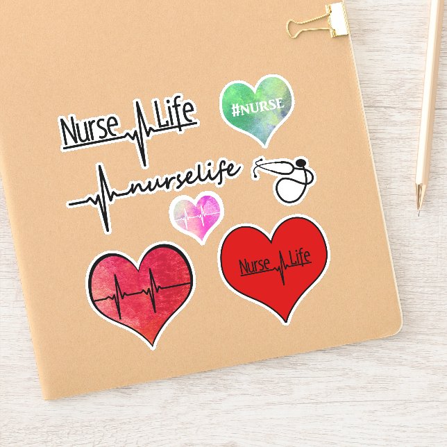 Nurse Life - Collection Sticker Pack (Notebook)
