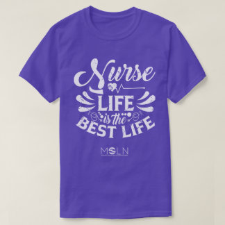 Nurse Life Dark Coloured T-Shirt