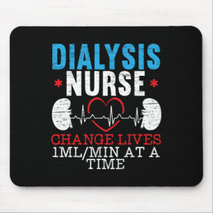 Nurse Life Heartbeat Mouse Mat