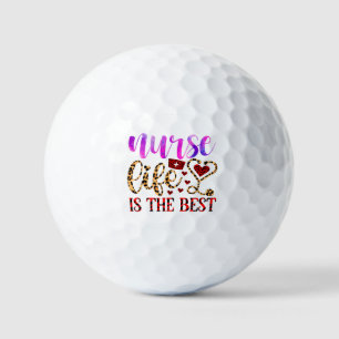 Nurse Life Is The Best (2) Golf Balls