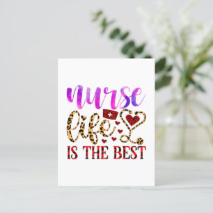 Nurse Life Is The Best (2) Postcard