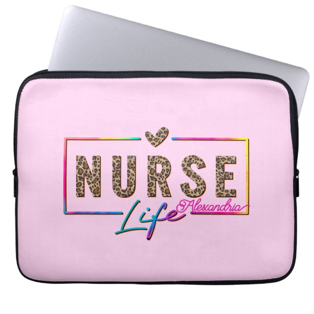 Nurse Life Laptop Sleeve (Front)