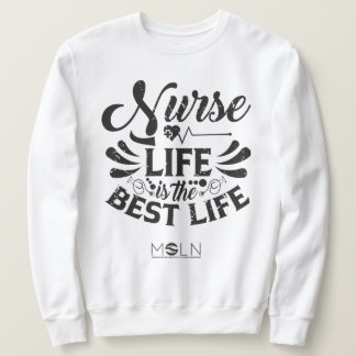 Nurse Life Light Coloured Sweatshirt