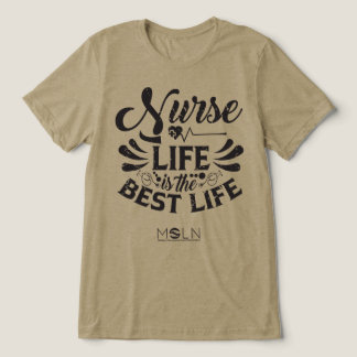 Nurse Life Light Coloured Tri-Blend Tee