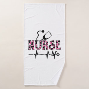 Nurse Life - Living that Nurse Life Bath Towel