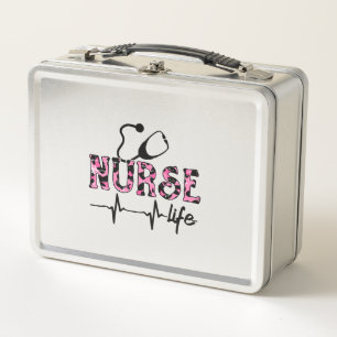 Nurse Life - Living that Nurse Life Metal Lunch Box