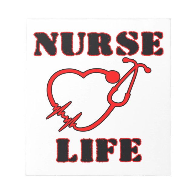 NURSE LIFE NOTEPAD (Front)
