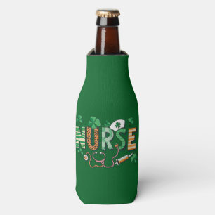 Nurse Life Nurse Day Gifts St Patricks Day  Bottle Cooler