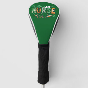 Nurse Life Nurse Day Gifts St Patricks Day  Golf Head Cover