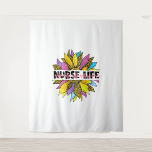 Nurse life Sticker Tapestry