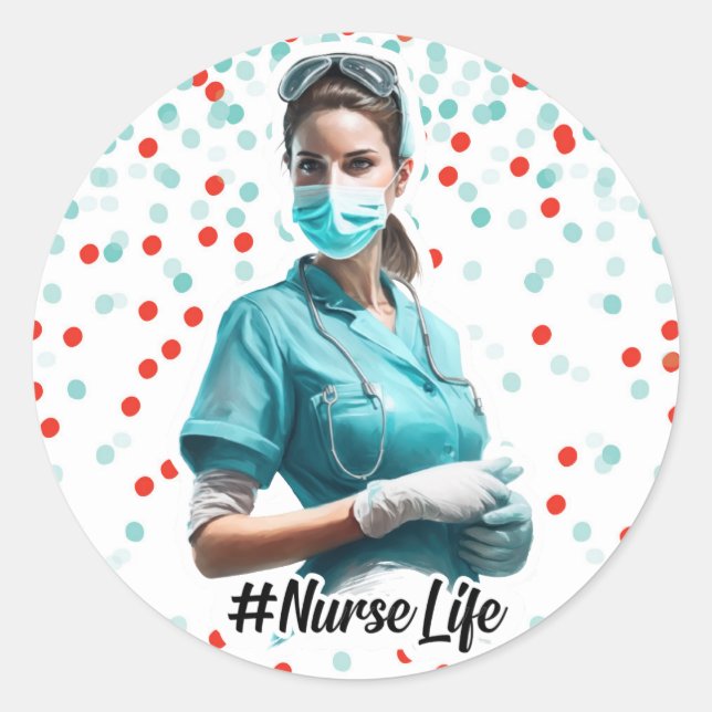 Nurse Life Stickers (Front)